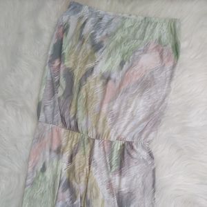 Strapless Silky Jumpsuit